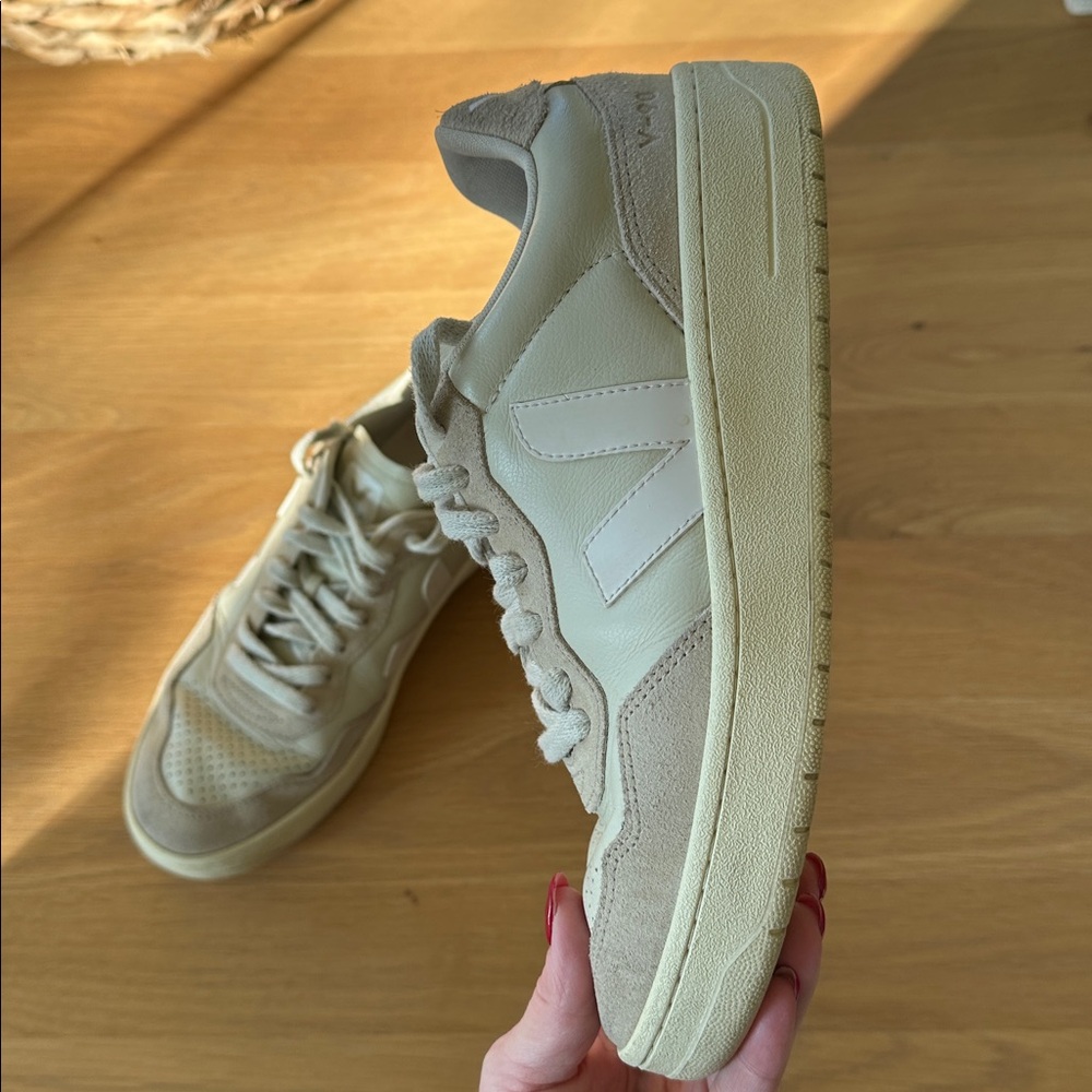 Veja Beige Sneakers Size 7